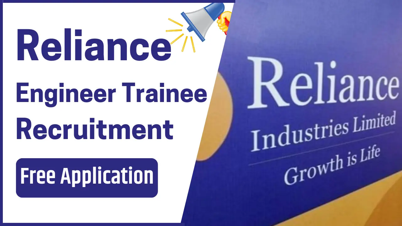 GET Reliance Engineer Trainee